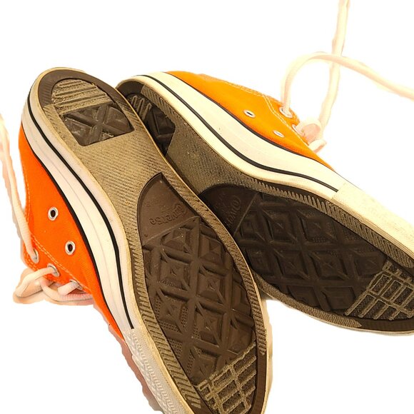 NWOB Converse All Star sz W8 M6 Orange Sneakers Athletic Shoes Chuck Taylors - Picture 11 of 11